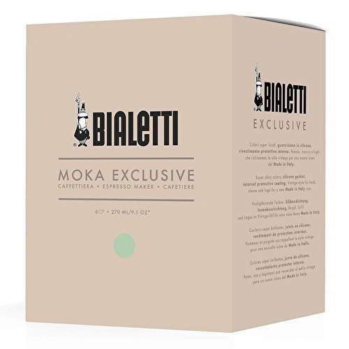 Bialetti Moka Express Excl. Yeşil 6 Cup Bialetti Moka Express Excl. Yeşil 6 Cup