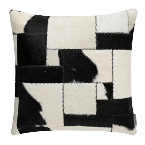 Mudo Home Andrew Deri̇ Kirlent Si̇yah Beyaz 45x45 Cm