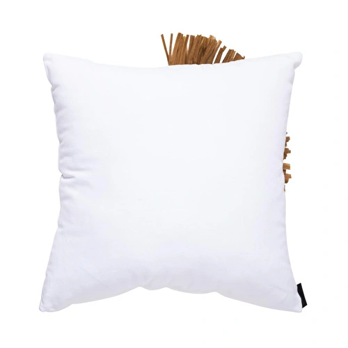 Mudo Home Vera Mono Kirlent Naturel 45x45 Cm Mudo Home Vera Mono Kirlent Naturel 45x45 Cm