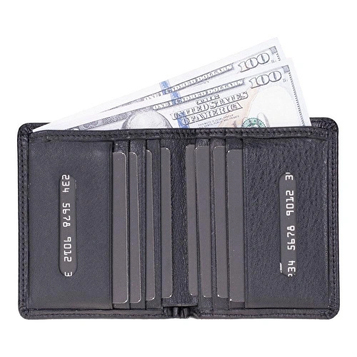Bloominbag Heritage Steel Blue Gray Deri Erkek Cüzdanı Bloominbag Heritage Steel Blue Gray Deri Erkek Cüzdanı