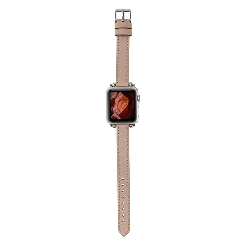 Bloominbag Avilla Cream Bisque Deri Apple Watch Band (44/45/46/49mm) Bloominbag Avilla Cream Bisque Deri Apple Watch Band (44/45/46/49mm)
