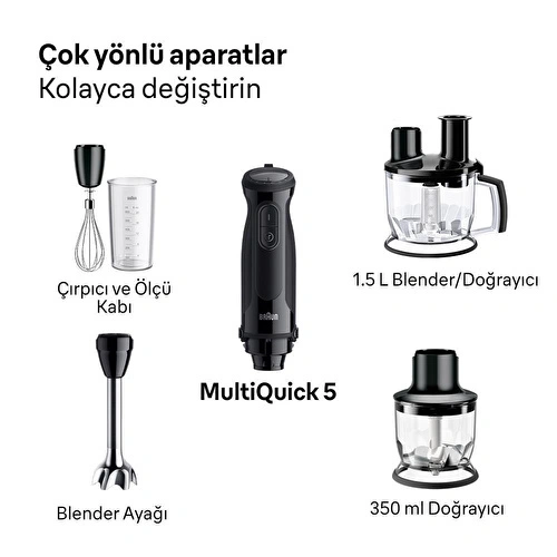 Braun Multiquick Mq50813m 5 El Blender