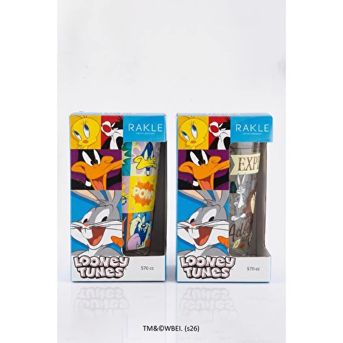 Rakle Looney Tunes 2'li Meşrubat Bardağı Seti 570 Cc Rakle Looney Tunes 2'li Meşrubat Bardağı Seti 570 Cc