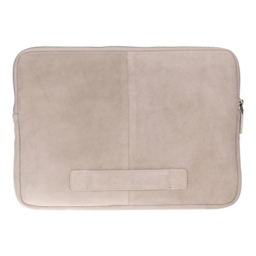 Bloominbag Sand Still Hakiki Süet Deri 13-14 Inç Macbook/laptop Kılıfı