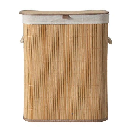Mudo Home Boho Bambu Çamaşir Sepeti̇ 41,5x30x50 Cm