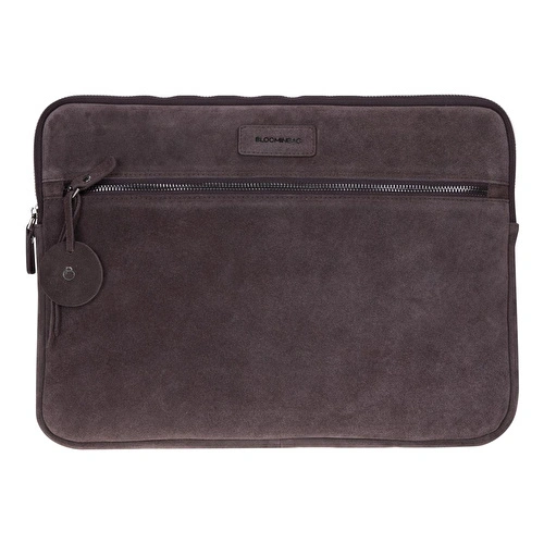 Bloominbag Mocha Still Hakiki Süet Deri 13-14 Inç Macbook/laptop Kılıfı