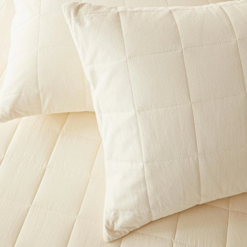 Ocean Home Textile %100 Pamuk Kumaş Kapitoneli Ekru Çok Amaçlı Çift Kişilik Yatak Örtüsü Seti 1 Adet 250 X 230 / 2 Adet 50 X 70 Cm Ocean Home Textile %100 Pamuk Kumaş Kapitoneli Ekru Çok Amaçlı Çift Kişilik Yatak Örtüsü Seti 1 Adet 250 X 230 / 2 Adet 50 X 70 Cm