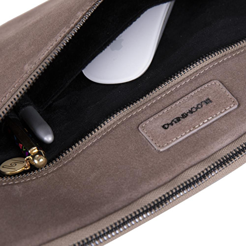 Bloominbag Mist Still Hakiki Süet Deri 15-16 Inç Macbook/laptop Kılıfı