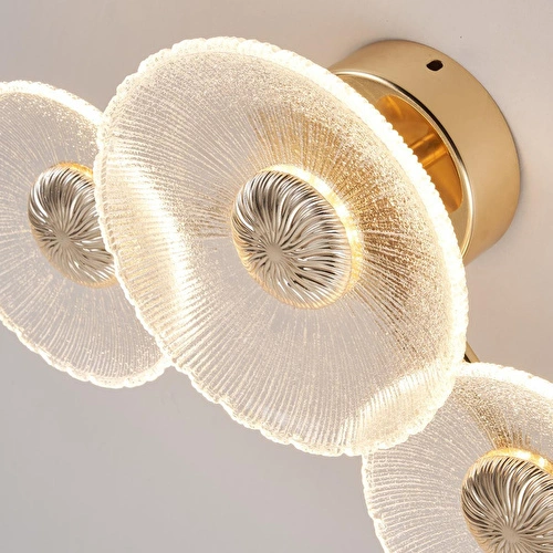 Apliqa Darra 3'lü Gold 9 Watt Plafonyer 3 Renkli Led Avize Apliqa Darra 3'lü Gold 9 Watt Plafonyer 3 Renkli Led Avize