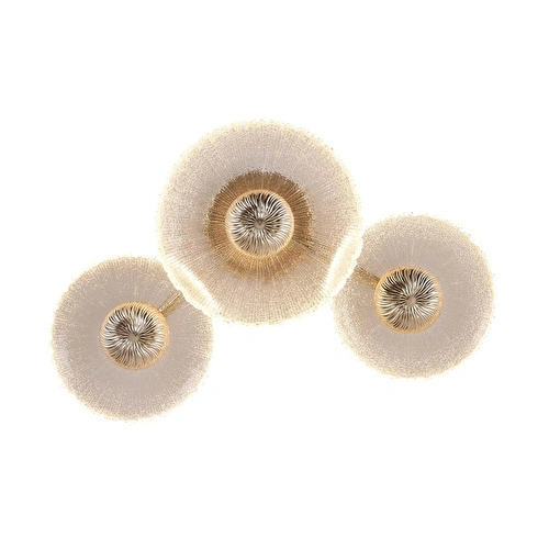 Apliqa Darra 3'lü Gold 9 Watt Plafonyer 3 Renkli Led Avize Apliqa Darra 3'lü Gold 9 Watt Plafonyer 3 Renkli Led Avize