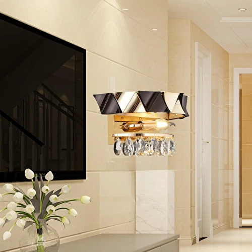 Apliqa Betty Gold Kaplamalı 8 Watt Ledli Yatak Başı , Salon Led Aplik