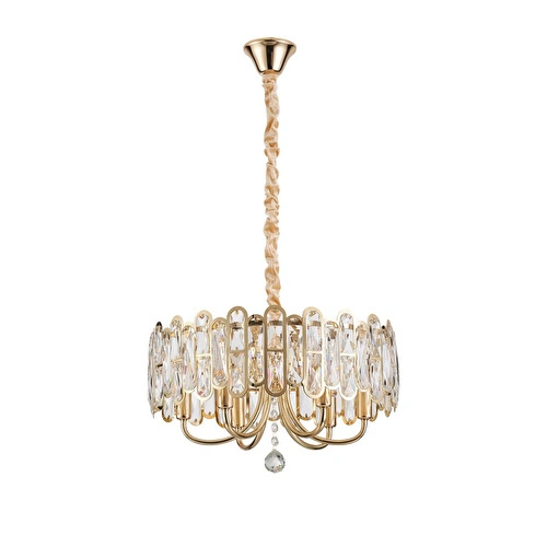 Apliqa Tortes 50'lik Gold Kristal Taşlı Avize