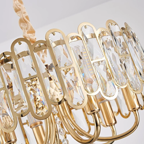 Apliqa Tortes 50'lik Gold Kristal Taşlı Avize Apliqa Tortes 50'lik Gold Kristal Taşlı Avize