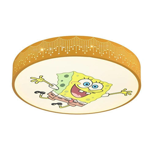 Apliqa Sungerbob Figürlü Plafonyer Led Çocuk Odası Ledli Avize