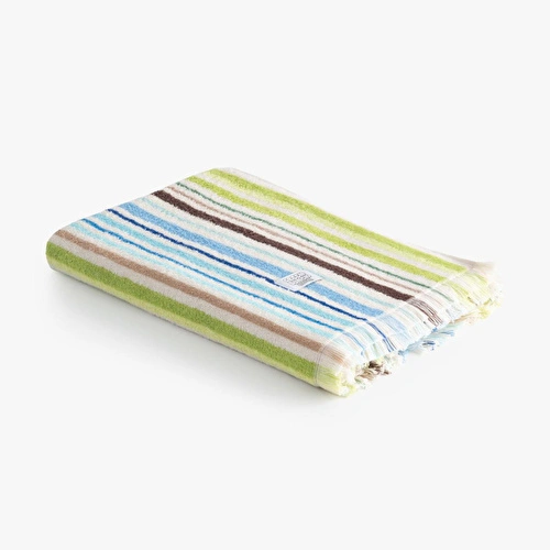 Green Black Stripe Green Plaj Havlusu %100 Pamuk Renkli 90x160 Green Black Stripe Green Plaj Havlusu %100 Pamuk Renkli 90x160