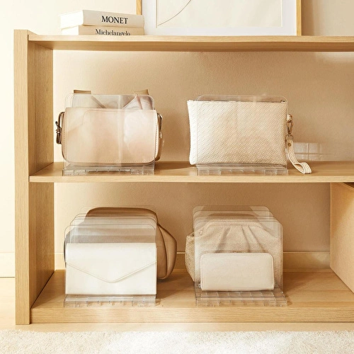 Ocean Home Textile 4'lü Ayarlanabilir 4 Bölmeli Şeffaf Raf Düzenleyici Set 36 X 24 X 21 Cm Ocean Home Textile 4'lü Ayarlanabilir 4 Bölmeli Şeffaf Raf Düzenleyici Set 36 X 24 X 21 Cm
