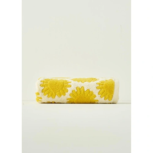 Bella Maison %100 Pamuk Sunny Yüz Havlusu Sarı (50x70 Cm)