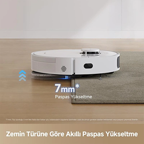 Dreame L40 Plus Robot Süpürge Beyaz, 13.000pa Emiş Gücü