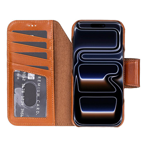Bloominbag Porta Warm Tan Deri Iphone 17 Pro (6.3