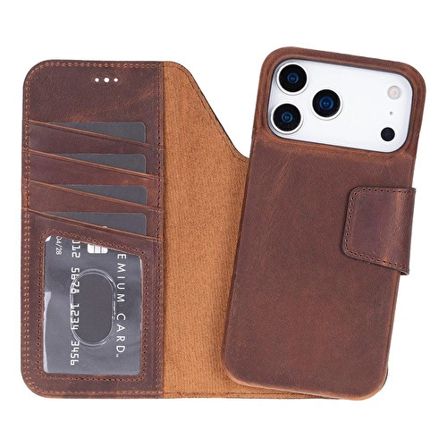 Bloominbag Porta Saddle Heritage Deri Iphone 17 Pro Max(6.9
