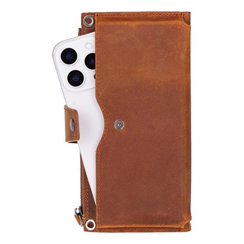Bloominbag Lozan Strap Saddle Heritage Gerçek Deri Çapraz Askılı Cüzdan Çanta