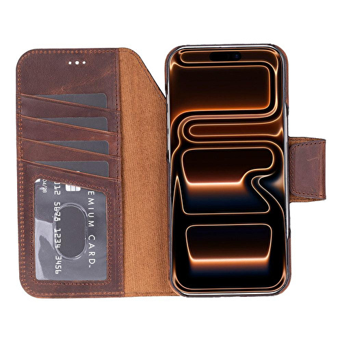 Bloominbag Porta Saddle Heritage Deri Iphone 17 Pro (6.3