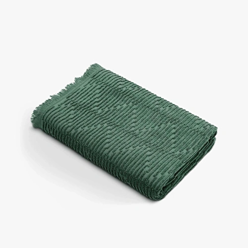 Green Black Anisa Banyo Havlusu Yeşil