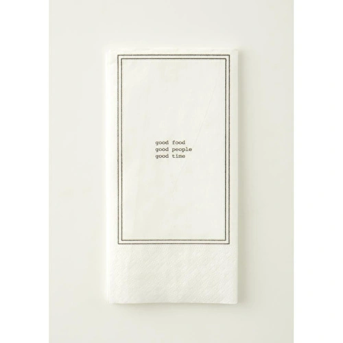 Bella Maison Goodies 100'lü Kağıt Peçete Beyaz (33x33 Cm)