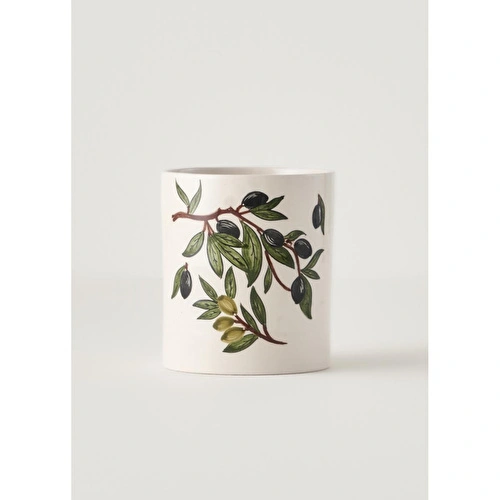 Bella Maison Olive Dik Kaşıklık (11,5x12,5 Cm) Çok Renkli
