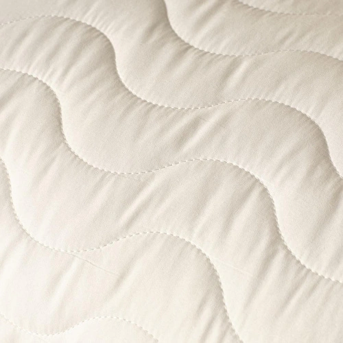 Bella Maison Sıvı Geçirmez Microfiber Kapitoneli Fitted Yatak Alezi Beyaz (100x200 Cm) Beyaz
