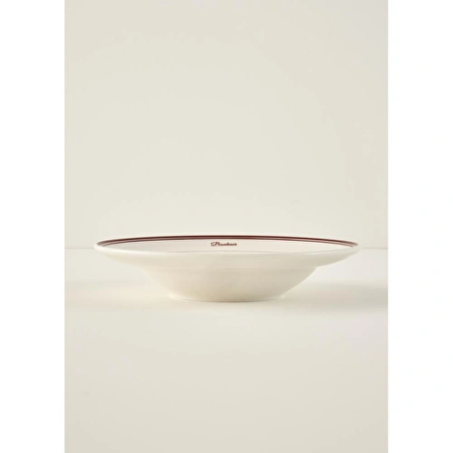 Bella Maison Bonheur Porselen Makarna Tabağı Bordo (28 Cm) Bordo
