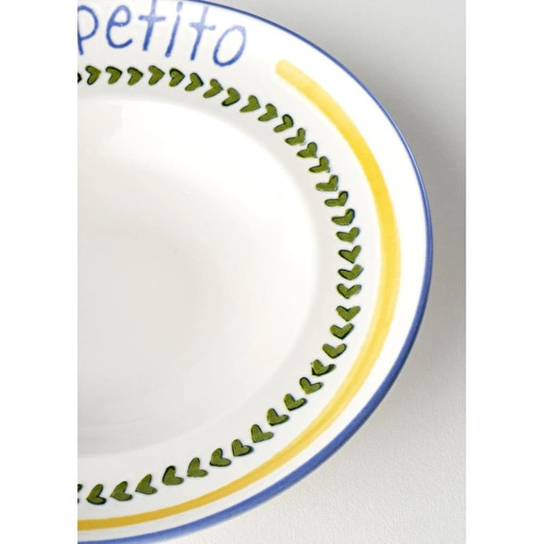 Bella Maison Lemoncello Porselen Makarna Tabağı (27 Cm) Çok Renkli
