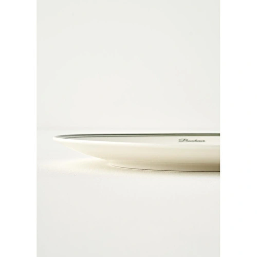 Bella Maison Bonheur Porselen 6'lı Pasta Tabağı Seti Yeşil (21 Cm)