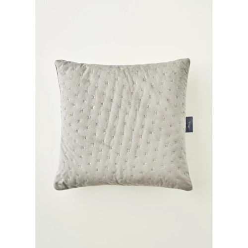 Bella Maison Rita Dekoratif Kırlent Gri (43x43 Cm) Gri