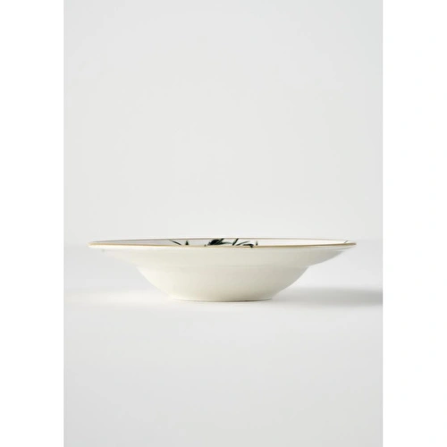 Bella Maison Olive Porselen Makarna Tabağı Yeşil (27 Cm) Yeşil