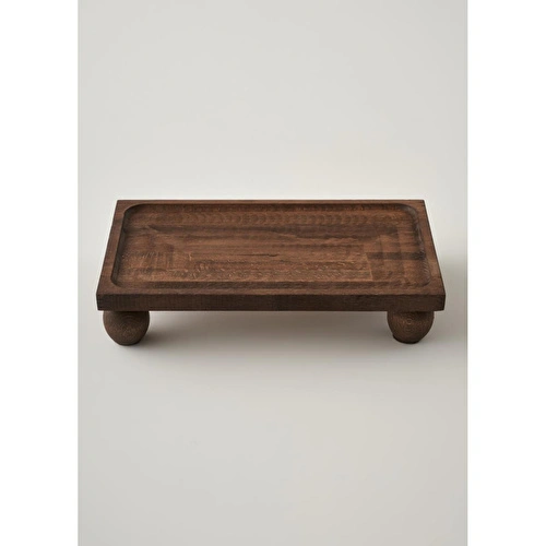Bella Maison Wooden 2'li Ahşap Sunum Seti Naturel