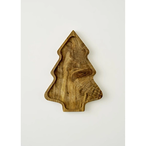 Bella Maison Tree Sunum Tabağı Naturel (28,5x20 Cm) Naturel