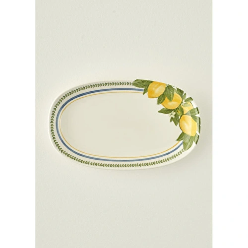 Bella Maison Lemoncello Porselen Sunum Tabağı (29 Cm) Çok Renkli