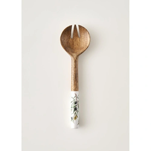 Bella Maison Olive Mango Salata Servis Seti (28x8 Cm) Çok Renkli