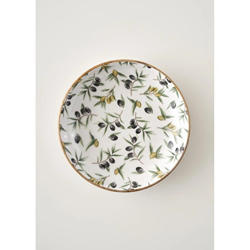 Bella Maison Olive Mango Sunum Kasesi (30x8 Cm) Çok Renkli