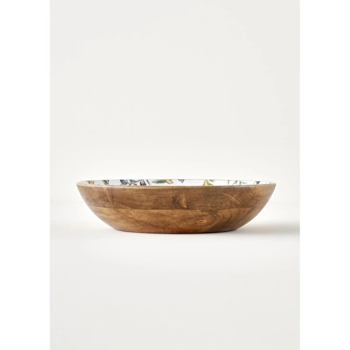 Bella Maison Olive Mango Sunum Kasesi (30x8 Cm) Çok Renkli