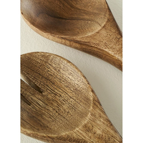 Bella Maison Floral Mango Salata Servis Seti Yeşil (28x8 Cm) Yeşil
