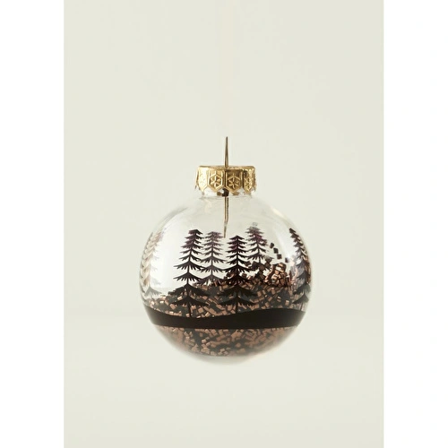 Bella Maison Christmas 3'lü Dekoratif Süs Kahverengi (8 Cm) Kahverengi