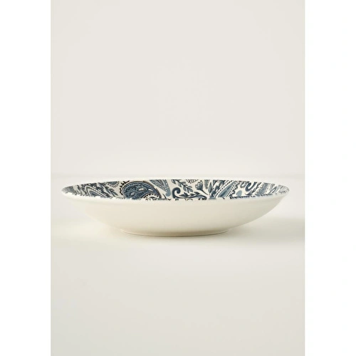 Bella Maison Paisley Porselen Salata Kasesi Mavi (30 Cm) Mavi