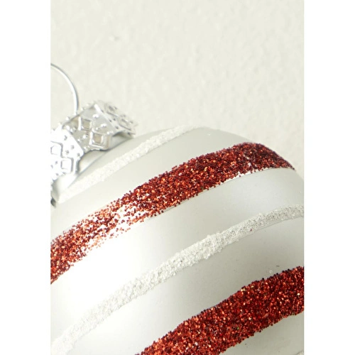 Bella Maison Christmas Mini Ball Dekoratif Süs Kırmızı (19x15x4 Cm) Kırmızı