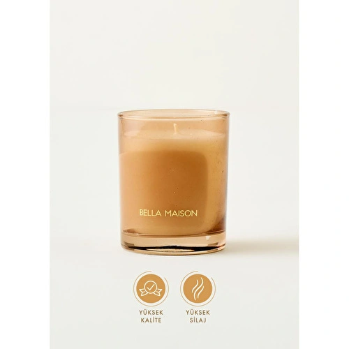 Bella Maison Oud Serenity Soya Wax Kokulu Mum Amber (120 Gr) Amber