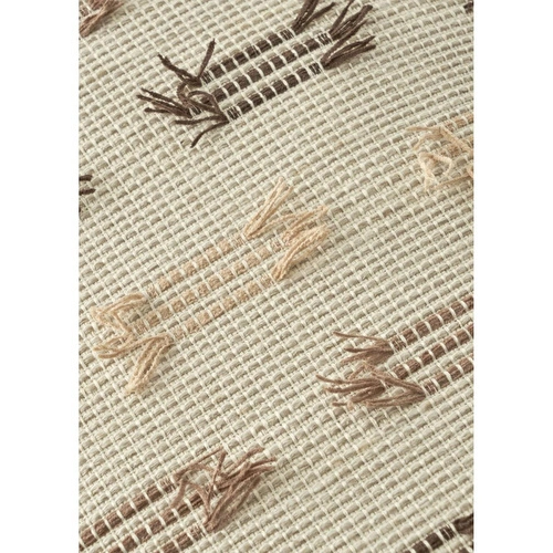 Bella Maison Stich Dekoratif Kırlent Kılıfı Bej (35x50 Cm) Bej