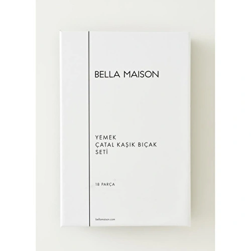 Bella Maison Venedik 36 Parça Çatal Kaşık Bıçak Seti Silver