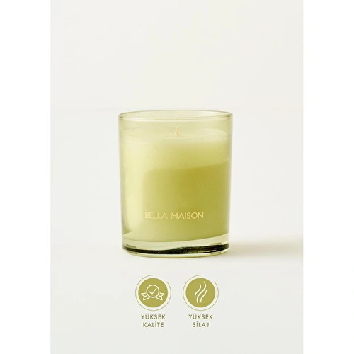 Bella Maison Golden Tropics Soya Wax Kokulu Mum Yeşil (120 Gr) Yeşil