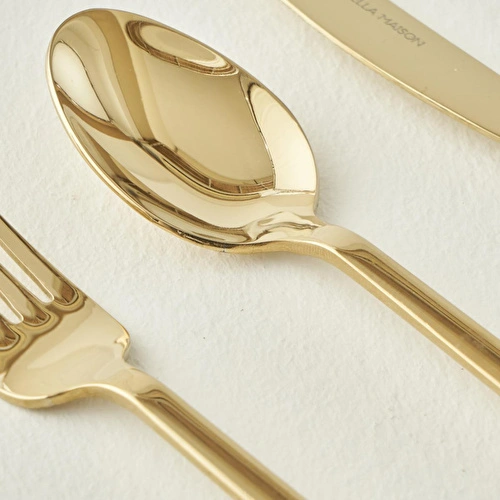 Bella Maison Milano 42 Parça Çatal Kaşık Bıçak Seti Gold